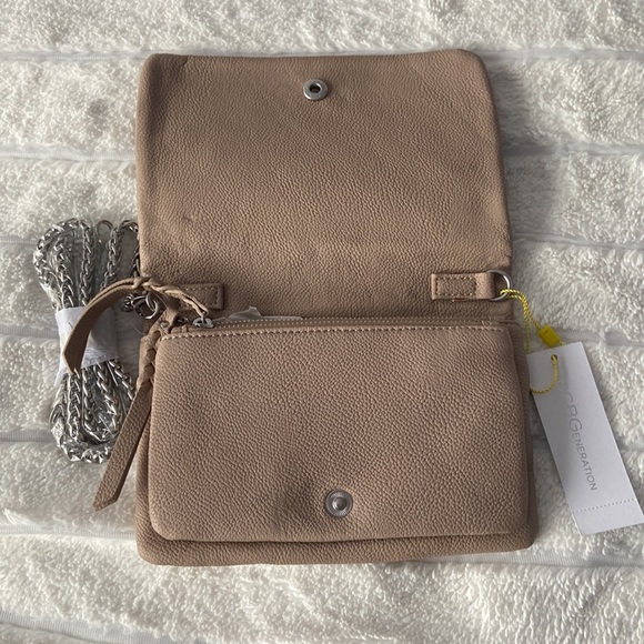 BCBGeneration Taupe Crossbody - Picture 3 of 10